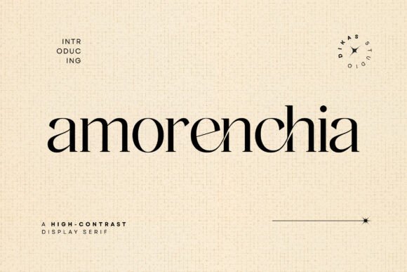 Amorenchia: The Typeface That Elevates Your Campaign