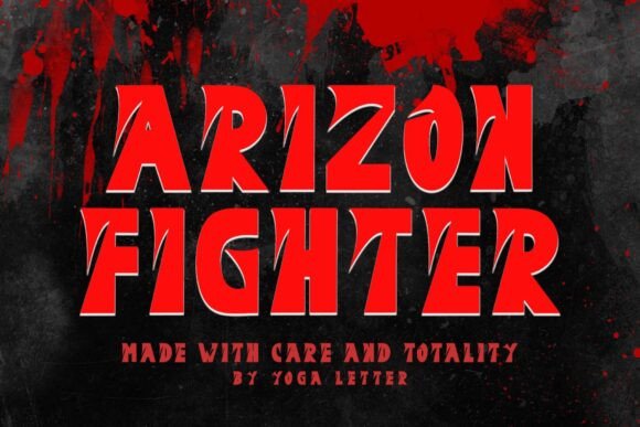 Arizon Fighter Font: A Bold Typeface for Digital Branding