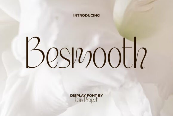Besmooth Font: A Display Typeface for Editorial Elegance