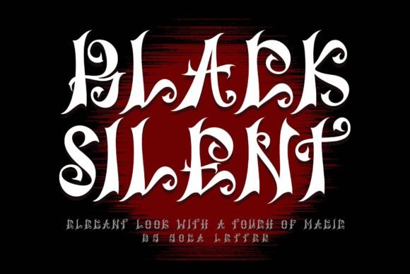 Black Silent: A Premium Blackletter Typeface for Digital Design