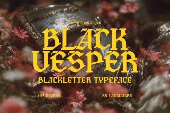Black Vesper Font: A Bold Statement for Your Digital Brand