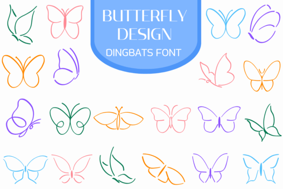 Butterfly Design Font: A Simple Way to Elevate Your Brand