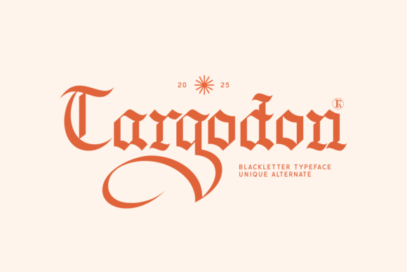 Cargodon Font: A Professional Blackletter Typeface for Business Branding