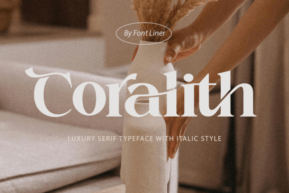 Coralith: A Luxury Typeface for Polished Web Design