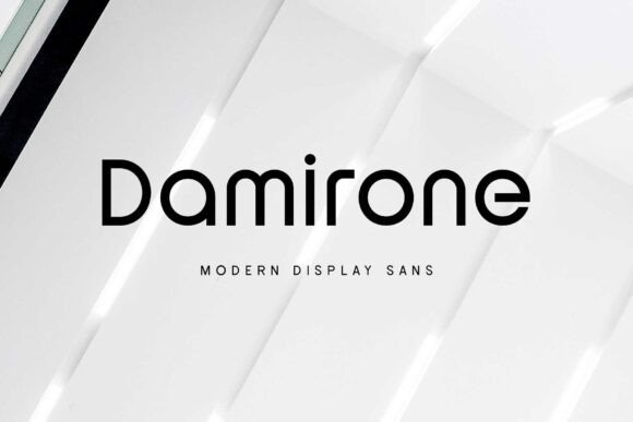 Damirone: The Modern Sans Serif Font That Elevates Your Campaign