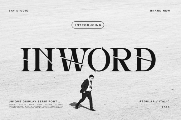 Elevate Your Brand with the Inword Typeface
