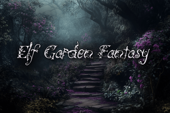 Elf Garden Fantasy: A Whimsical Font for Magical Makers