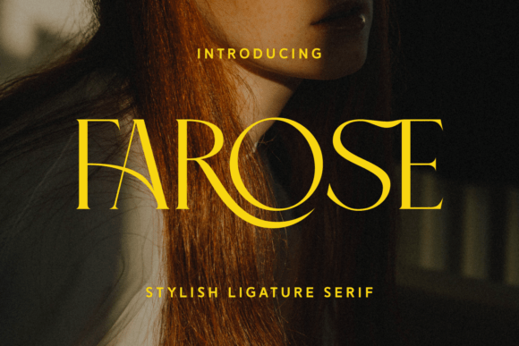 Farose: A Stylish Typeface for Elegant Editorial Design