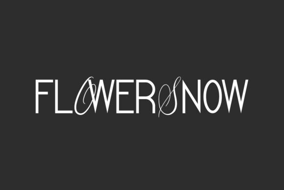 Flower Snow: A Font That Elevates Your Brand