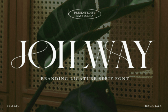 Joilway: A Serif Font That Elevates Your Brand’s Typography Game
