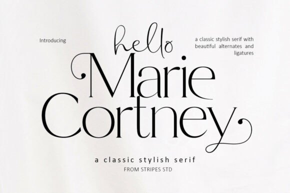 Marie Cortney: A Designer’s Perspective on a Versatile Typeface