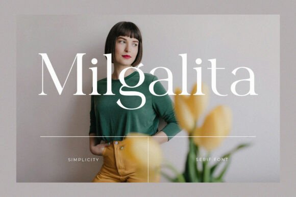 Milgalita Font Review: A Minimalist Serif for Sophisticated Branding