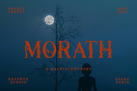 Morath Font: A Sinister Serif for Strong Brand Identity