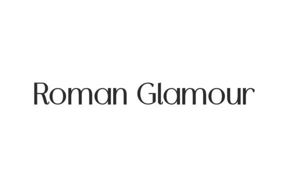 Revamp Your Brand with the Roman Glamour Typeface