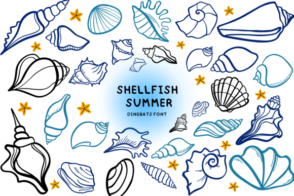 Shellfish Summer: A Playful Typeface for Creative Branding