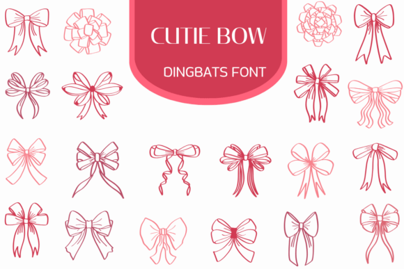 Upgrade Your Brand with the Cutie Bow Font